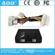 Upgrade car alarm can-bus type plug and play for X-Trail